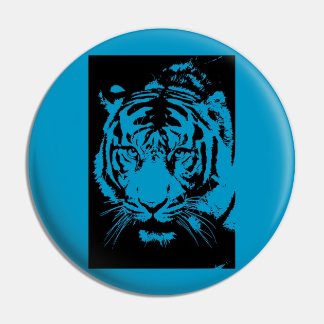 Eyes of the Tiger Pin by tubiela's