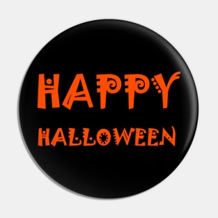 HAPPY HALLOWEEN Pin