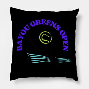 Bayou greens open Pillow