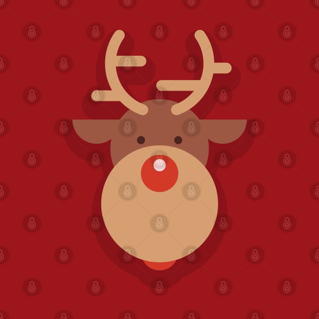 Rudolph by teeleoshirts