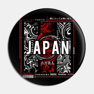 Japan floral Pin