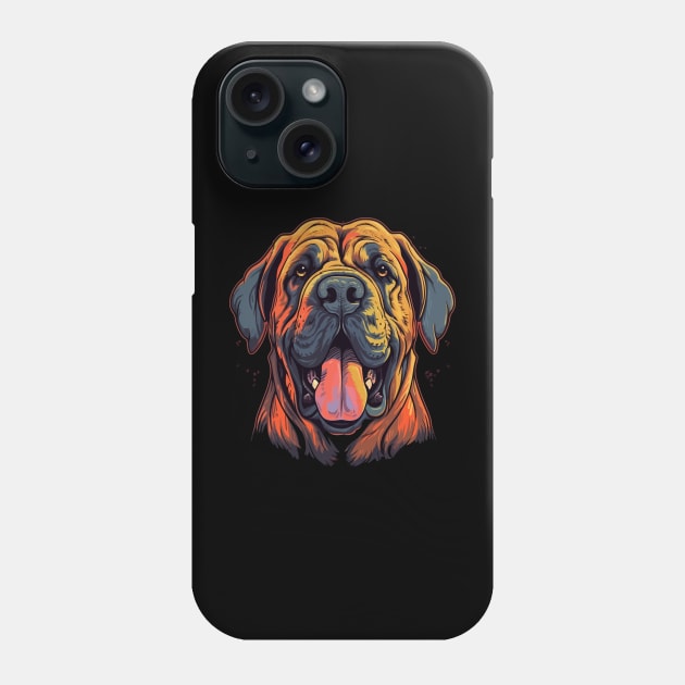 English Mastiff Smiling Phone Case by JH Mart