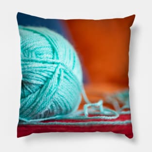 Yarn for knitting or crochet Pillow
