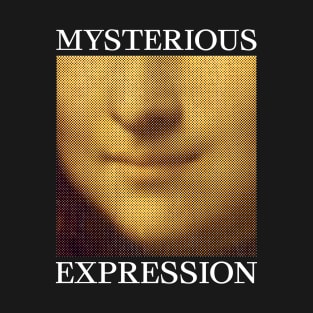 Mysterious expression dark T-Shirt