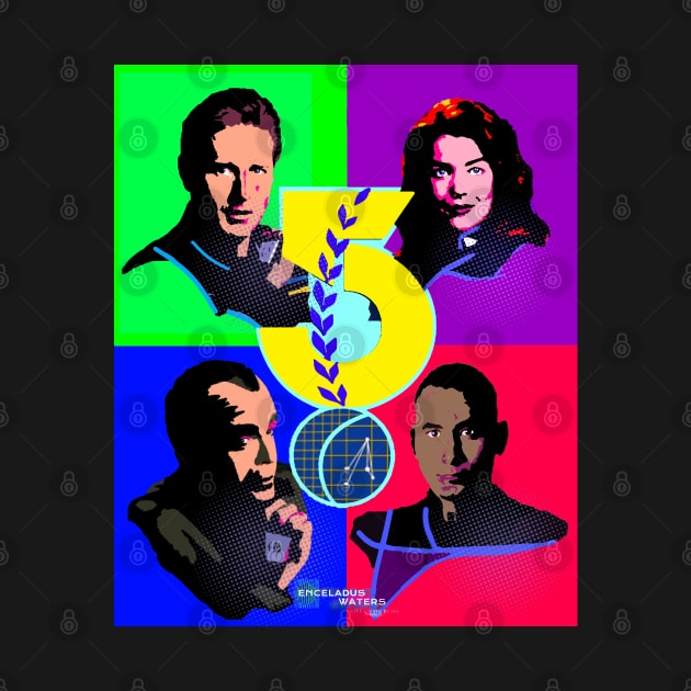 Babylon 5 Quad by EnceladusWaters