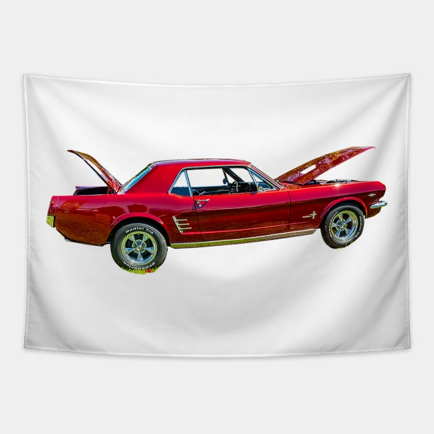 1966 Ford Mustang Tapestry by mtbearded1