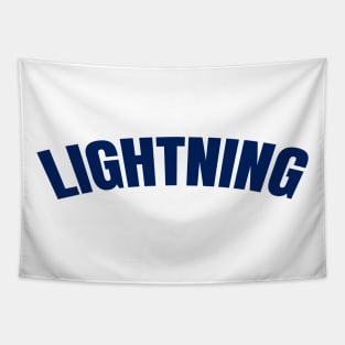 lightning blue Tapestry