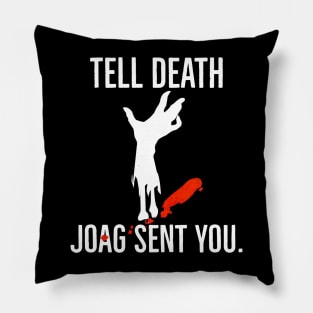 JoAG sent you  - dark backgrounds Pillow