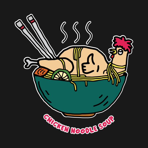 Chicken Noodle Soup by kalemstudio