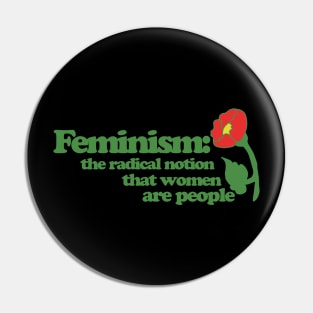 Feminism Defined Pin