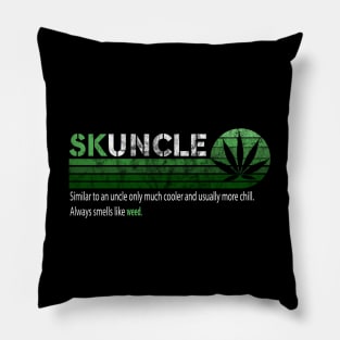 SKUNCLE, SKUNKLE FUNNY UNCLE SHIRT FATHERS DAY Pillow