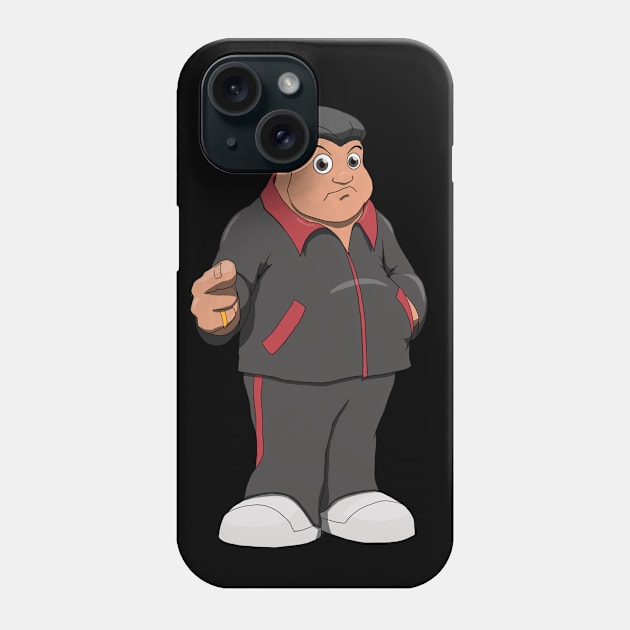 Big Lou from the Cryptonaut Podcast Phone Case by PulpAfflictionArt79