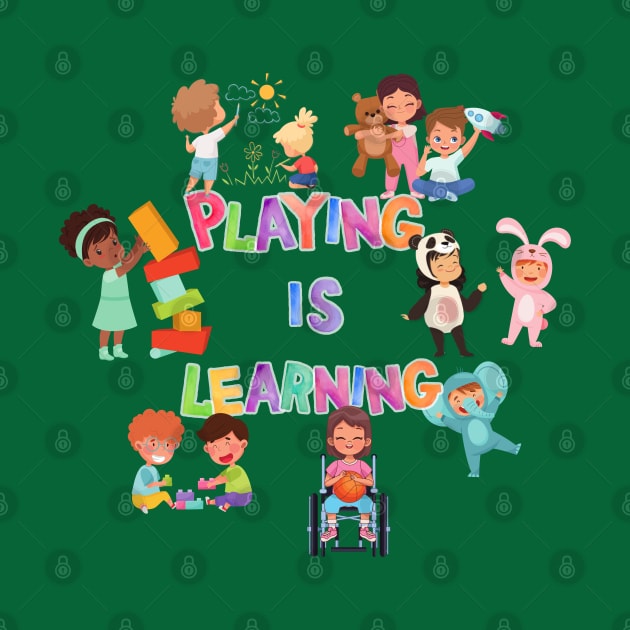 Playing is Learning by PicklePrintables