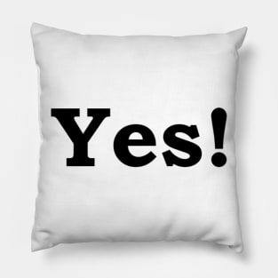 Yes! Pillow