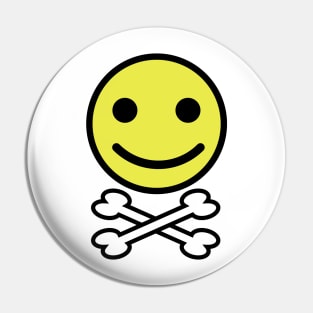 Smiley Face Pin