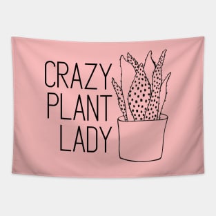 Crazy Plant Lady Tapestry