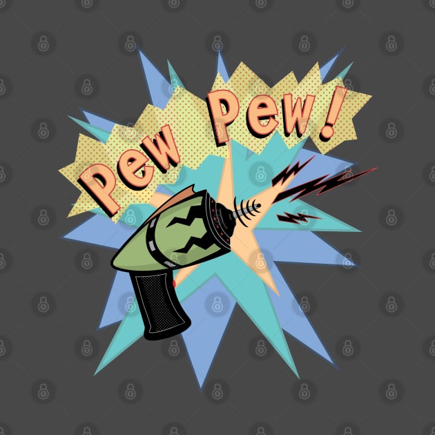 Pew Pew Raygun by SunGraphicsLab