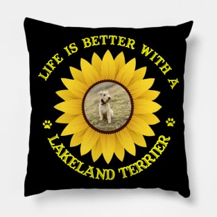 Lakeland Terrier Lovers Pillow