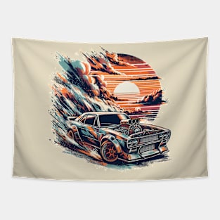 Muscle Car Tapestry