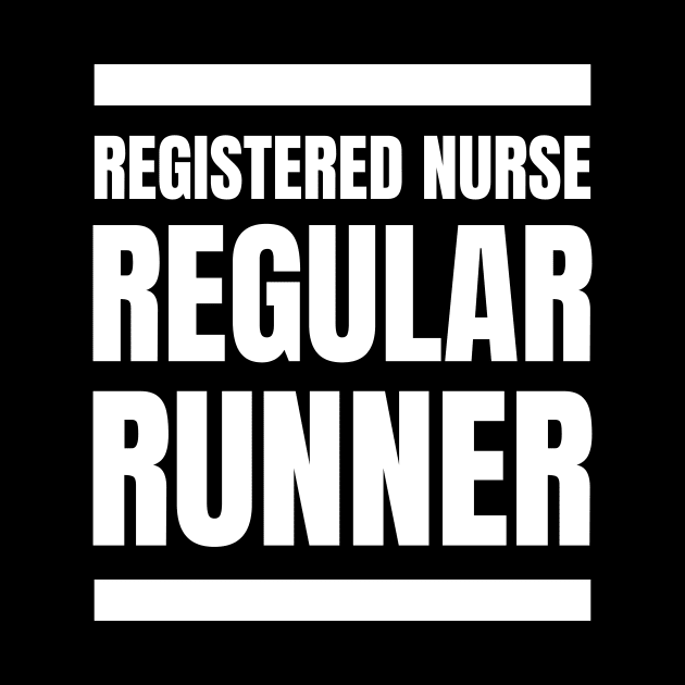 Motivational Gift for Registered Nurses: Regular Runner's Fitness Apparel by YUED