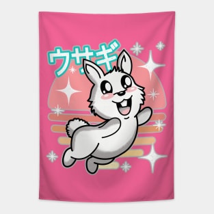 Kawaii Bunny Tapestry