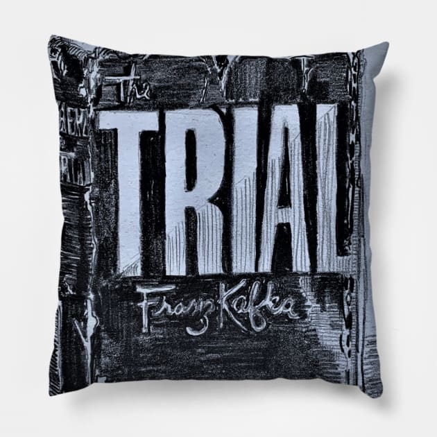 Franz Kafka's The Trial Pillow by Octo30