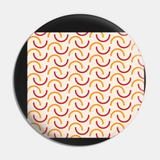 Half circle boho style pattern design Pin