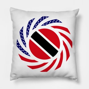 Trinidadian American Multinational Patriot Flag Pillow