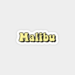 Malibu Yella Magnet