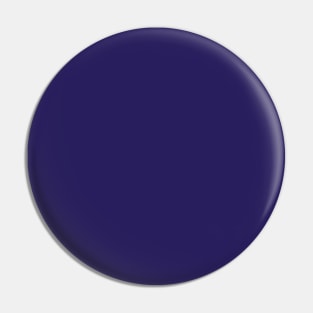 Indigo Blue Plain Solid Color Pin