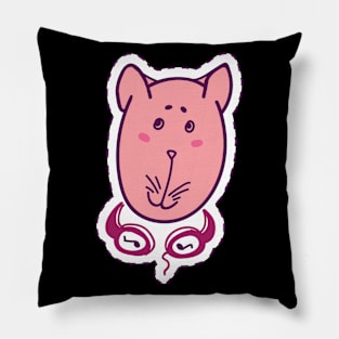 Cat #19 Pillow