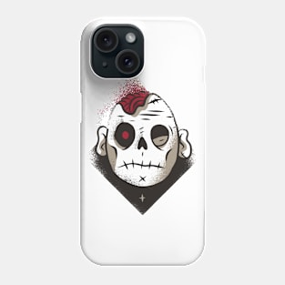 Dark zombie head Phone Case