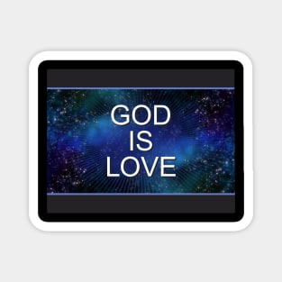 God is Love Magnet