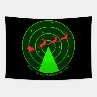 NORAD Santa Tapestry