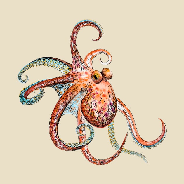 octopus by VicaVeresk