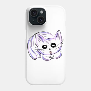 Tongue blep kitty Phone Case