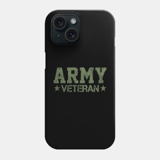 Vintage Army Veteran Phone Case