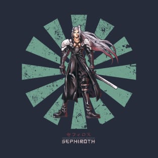 Sephiroth Retro Japanese Final Fantasy T-Shirt