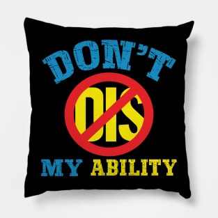 World Down Syndrome Day Pillow