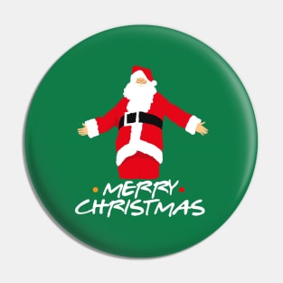 Santa Merry Christmas Pin