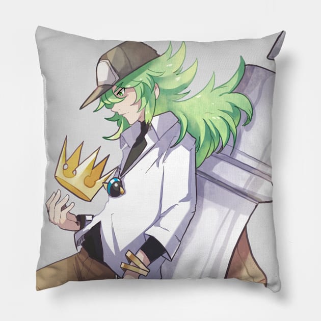 N chess Pillow by Yami11