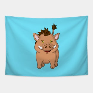 Wee Warthog Tapestry