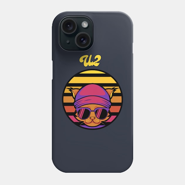 u2 Phone Case by Oks Storee