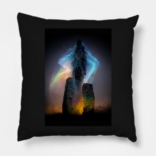 Shaman and Standing stones Pillow