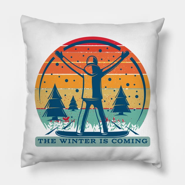 The winter is coming Pillow by yzbn_king