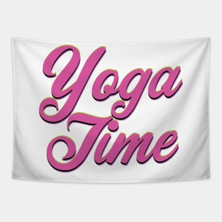 Yoga Time Tapestry