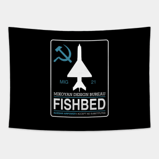 Mig-21 Fishbed Tapestry