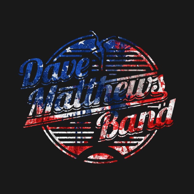 #DMBLOGO Dave Matthews Band American flag by mashudibos