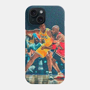 Pixeled Basketball Legends Phone Case