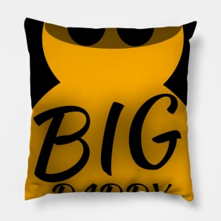 NINJA Big Daddy Gold and Black Pillow